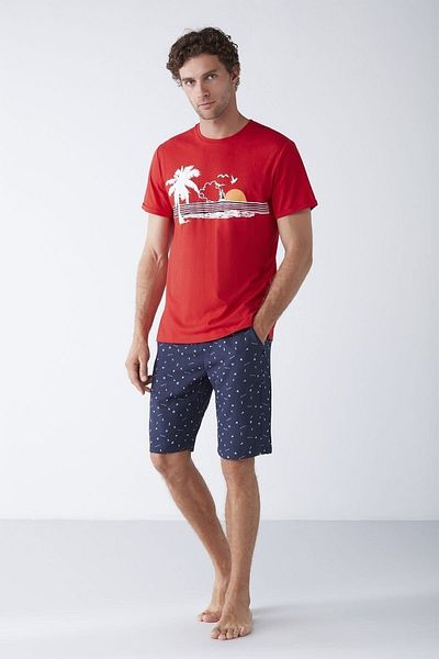 Nautica red shorts cheap