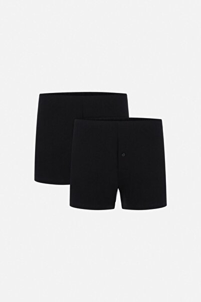 Kom Чорні чоловічі боксери, 2 шт.