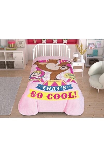 Taç Masha & The Bear Cool Licensed New Season Single Blanket