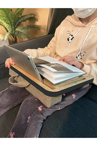 Axolotl Supply Kids Telefon Ve Tablet Bölmeli Minderli Laptop Sehpası 13" Inch
