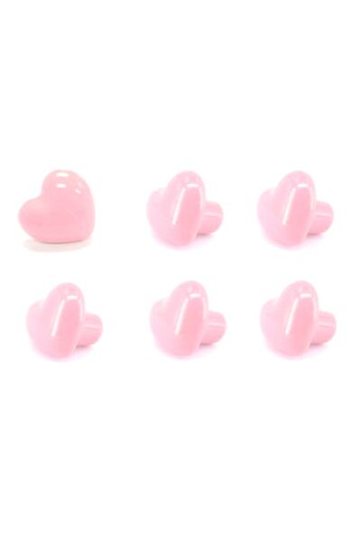 kralkulp 6 Adet Pembe Renk Kalpli Kulp