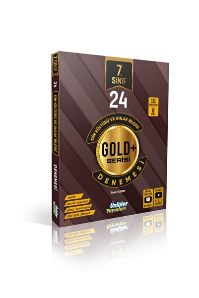Ünlüler Karması Gold Serisi 7. Sınıf Din Kültürü Ve Ahlak Bil. 24 Deneme