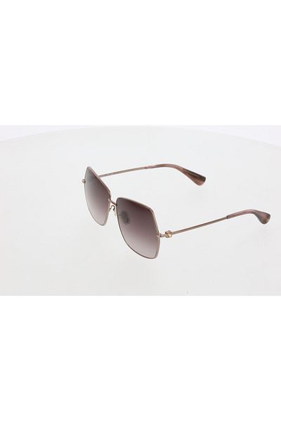 Maxmara Mm0035 61-13-140 Brown?Women's Sunglasses with Glass| 2022 Season Bronze Framed