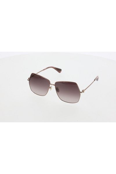 Maxmara Mm0035 61-13-140 Brown?Women's Sunglasses with Glass| 2022 Season Bronze Framed
