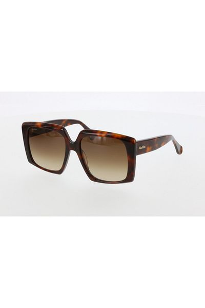 Maxmara Mm0024 56-17-145 Brown?Glassy Women's Sunglasses| 2022 Season Brown?Framed