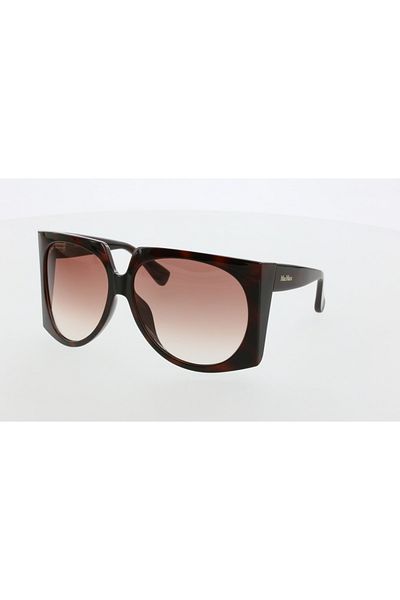 Maxmara Mm0023 65-14-115 Purple Glass Women's Sunglasses| 2022 Season Brown?Framed