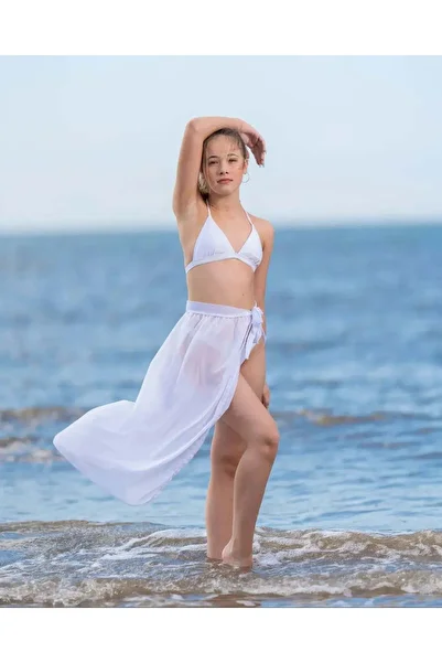 BF Bikini Fashion Tulle Pareo Skirt