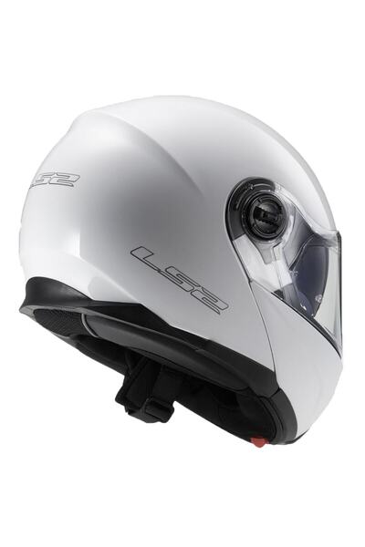 LS2 Ff325 Strobe Beyaz Kask M