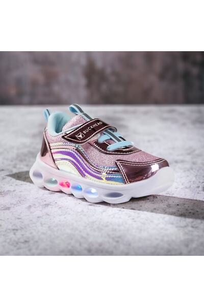 BUCKHEAD ışıklı kız çocuk ortopedik spor ayakkabı , çok hafif