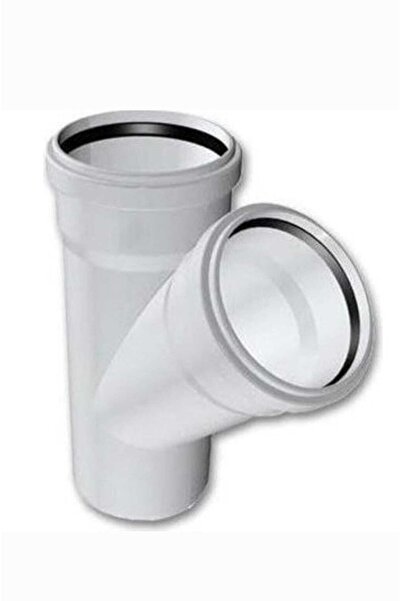 Genel Markalar Lavabo Gider Çoğaltıcı Pis Su Boru Y Çatal Tek Çatal 50x50/45