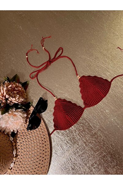 örgü Bikini Üstü