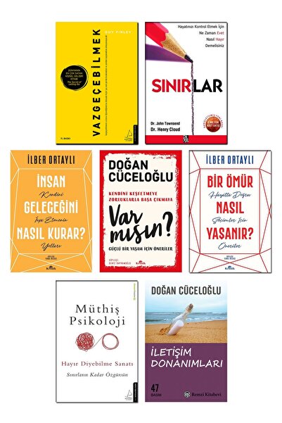 Kronik Kitap Vazgeçebilmek Guy Finley Sınırlar John Townsend Var Mısın? Ileti...