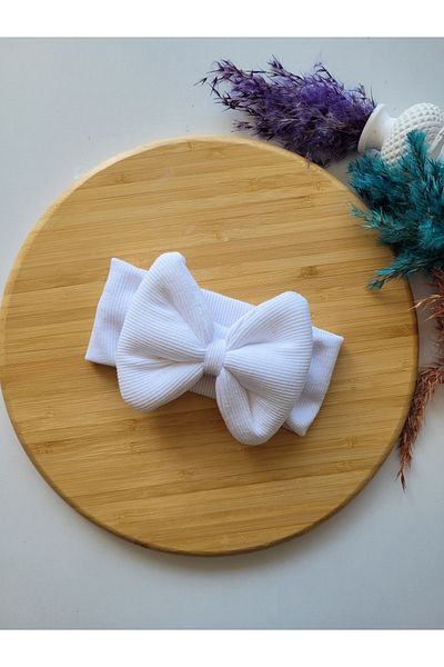 SeherBebeButik Baby Girl & Child Bow Bandana