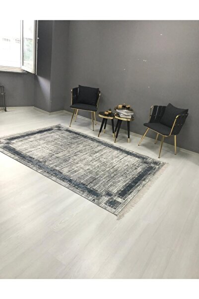 HTC HALI Dijital Baskılı Yıkanabilir Kaymaz Tabanlı Dekoratif Salon Mutfak Ve...