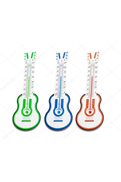 Apex Renkli Tasarım Klasik Gitar Termometre