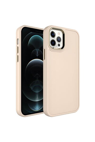 Rivor Apple iPhone 12 Pro Max Kılıf Kamera Koruma Hassas Butonlu Darbe Emici ...