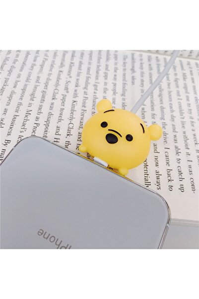EDELFU Iphone / Ipad Sevimli Şarj Kablosu Koruyucu Bükülmeye Ve Kopmaya Dayanıklı