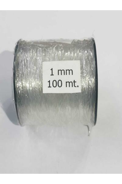 LİVZA BİJUTERİ Lastikli Misina ,1 Mm 100 Mt Lastikli Misina