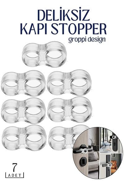 Transformacion 7 Pcs Groppi Design Door Crash and Door Protector - 718573