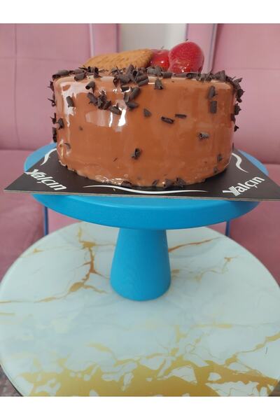 na neşeli ahşap 23 Cm Wooden Leg Cake Presentation HolderBirthday Birthday Wedding Engagement Promise Celebration Party Presentation