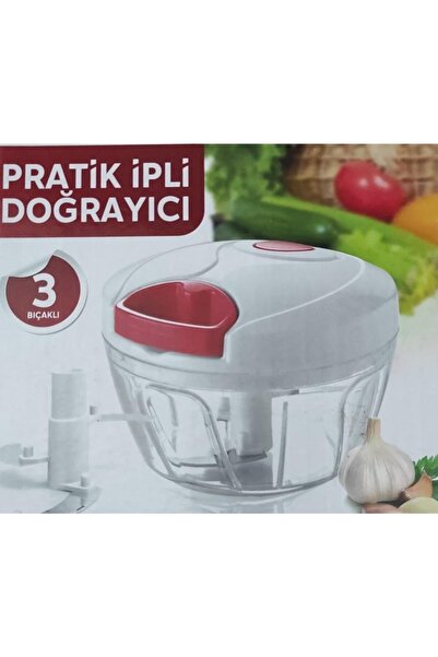 Quick Dicer Pratik 3 Bıçaklı Ipli Doğrayıcı