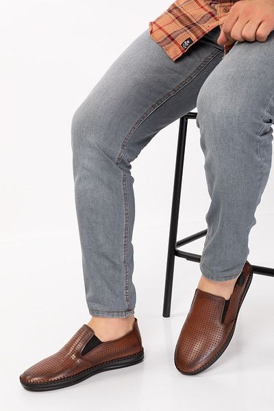 maximoda Genuine Leather Summer Stitched Leather Shoes