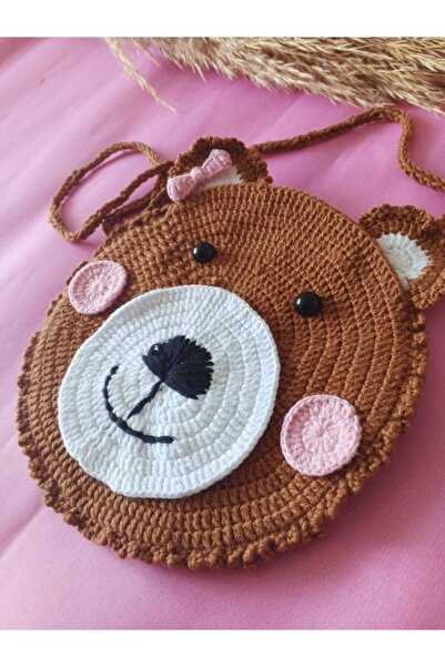 Kadın Girişimciler Atölyesi Geantă pentru copii realizată manual cu ursuleț d...