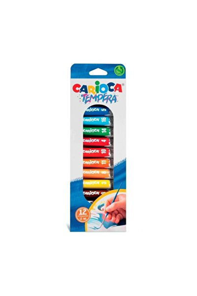 carioca Guaj Boya (süper Yıkanabilir) Metal Tüpte 12 Renk X 12 Ml 40014