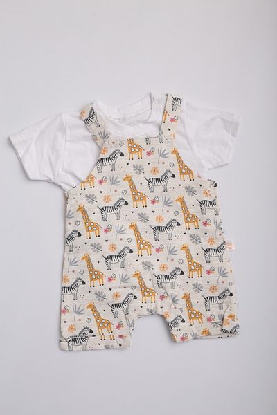 Baby Mii سالوبيت طفل رضيع بطبعة سفاري-2362