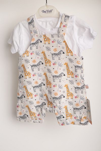 Baby Mii سالوبيت طفل رضيع بطبعة سفاري-2362