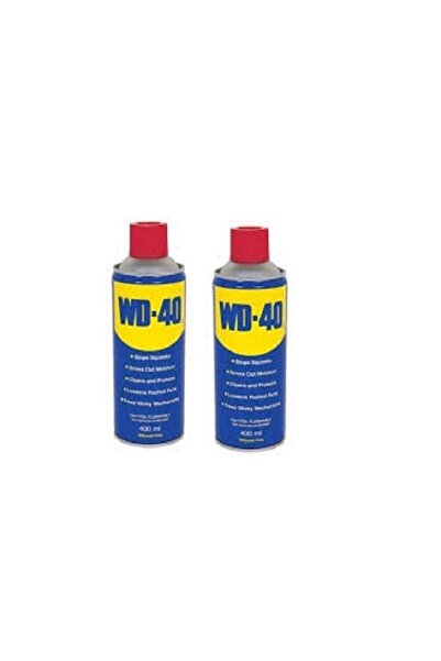 WD-40 2 Adet 200 ml Wd-40 Çok Amaçlı Pas Sökücü Yağlayıcı Sprey Bisiklet Moto...