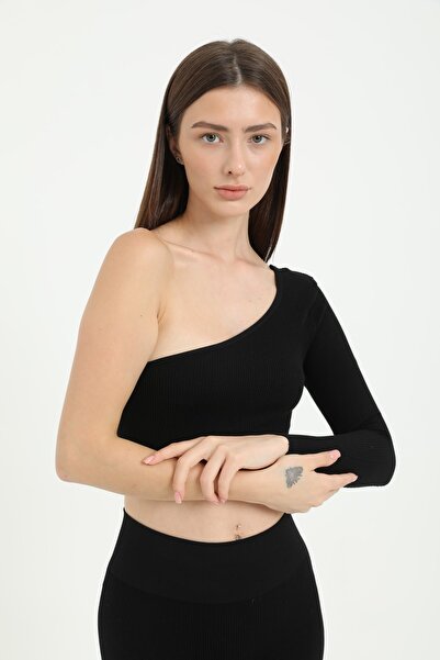 FOREVER MORE Crop Top cu un umăr