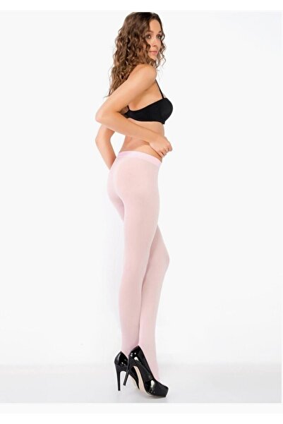 Penti Mikro 40 Pembe Orta Kalın Opak Mat Külotlu Çorap Yeni Sezon