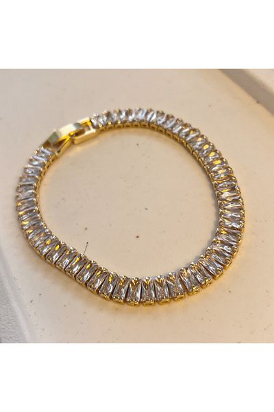 SIM JEWELERY Baguette Waterway Bracelet