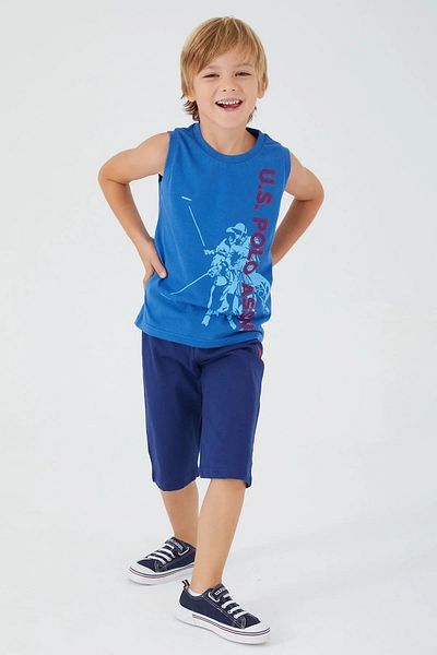 U.S. Polo Assn. Set pantaloni scurți pentru băieți Oxy-1302