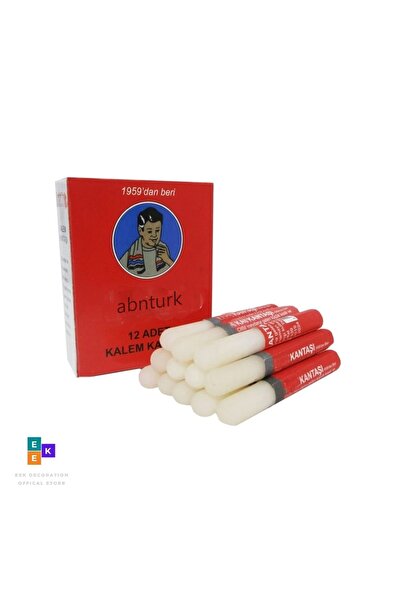 abnturk 12 Li Kutu Kalem Kantaşı Tıraş Sonrası Çiziklerde Kanama Durduran Alü...