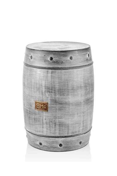 The Mia Stone Tabure ve Yan Sehpa 50x35 cm