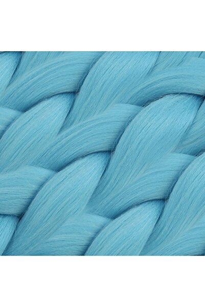 KONAK PERUK Synthetic Braiding Hair 100 Gr- Baby Blue