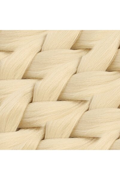 KONAK PERUK Synthetic Braiding Hair 100 Gr- Platinum
