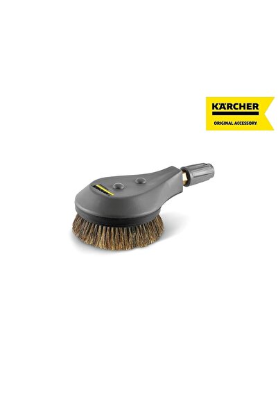 Karcher Hd 5/15 - Hd 5/17 - Pro Hd Serisi Için Doğal Fırça Kıllı Döner Başlı ...