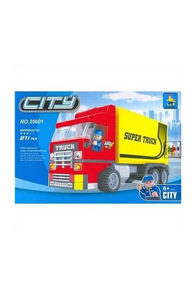 Ausini City 271 Piece Truck