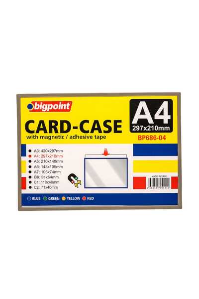 Eshel A4 Mıknatıslı(Magnetic) Afiş Muhafaza Kabı