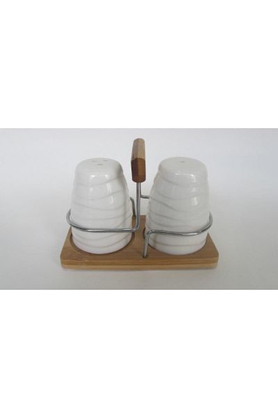 Ün-Ev Porcelain Salt and Pepper Shakers