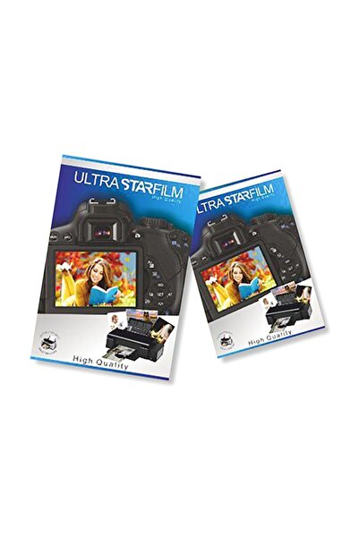 STAR FILM Canon E414 için Yapışkanlı Sticker A4  Fotoğraf Kağıdı 20 Adet