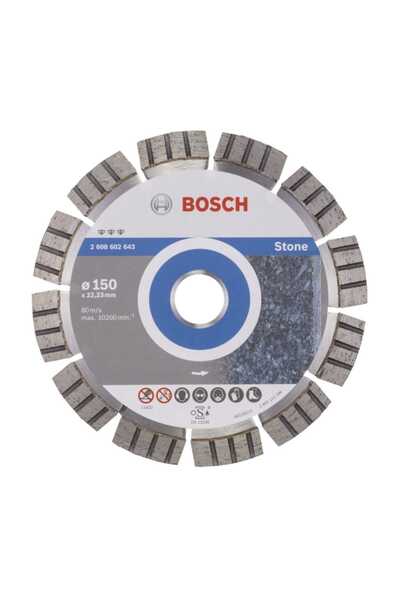 Bosch Cel mai bun pentru piatră 150 mm