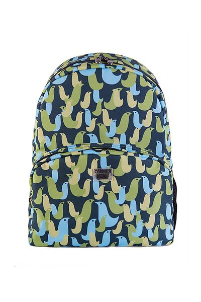 Carrier Thing Bird Patterned Unisex Small Backpack