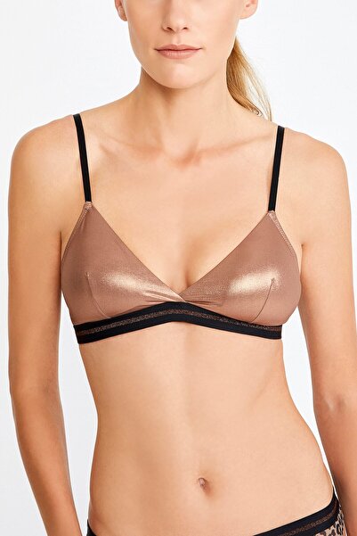 Penti حمالة صدر نحاسية لامعة صغيرة