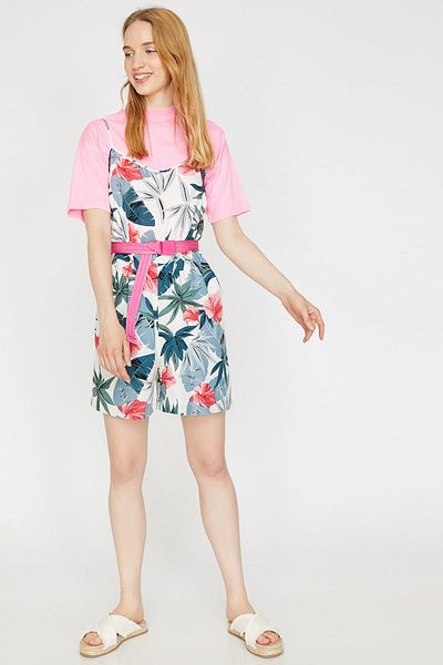 Koton Marineblauer Overall für Damen 9YAL48010OW