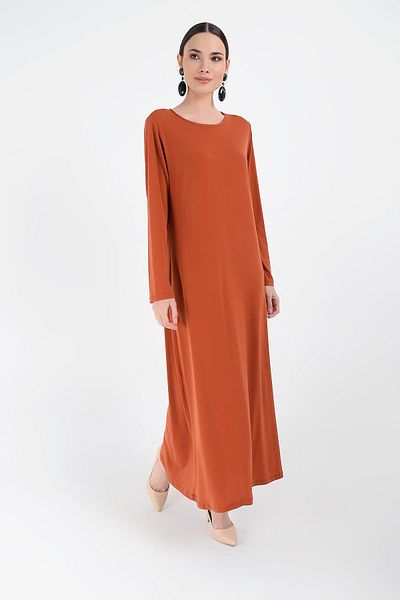Bym Fashion Γυναικείο φόρεμα από τούβλα 3202