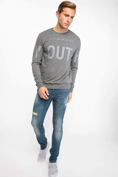 DeFacto Green Skinny Fit Carlo Denim Trousers - J3911AZ.18AU.NM41